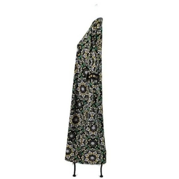 Harlow & Rose Multicolor Medallion Print Bell Sleeve A-Line Dress Womens L - Picture 6 of 14